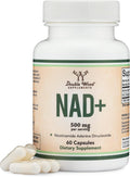 NAD+ Supplement, 500Mg 95% Pure, Vegan Non-Gmo, 30 Day Supply by Double Wood