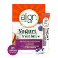 Probiotic Yogurt Coated Fruit Bites, Probiotic Supplement for Daily Gut Health, 21 Count
