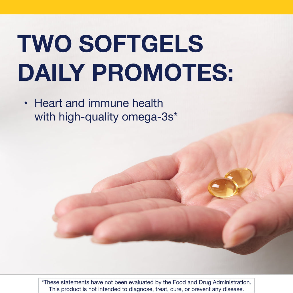 Omegagenics EPA-DHA 300Mg - Daily Omega 3 Fish Oil Supplement to Support Cardiovascular, Musculoskeletal and Immune System Health - 270 Softgels