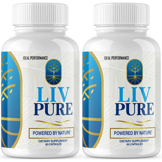 (2 Pack Liv Pure Capsules Liver Detox, Liver Cleanse Detox & Repair, Liv Pure Weight Loss Pills, Liv Pure Liver Detox Weight Management Capsules, Liv Pure Liver Detox (2 Pack)