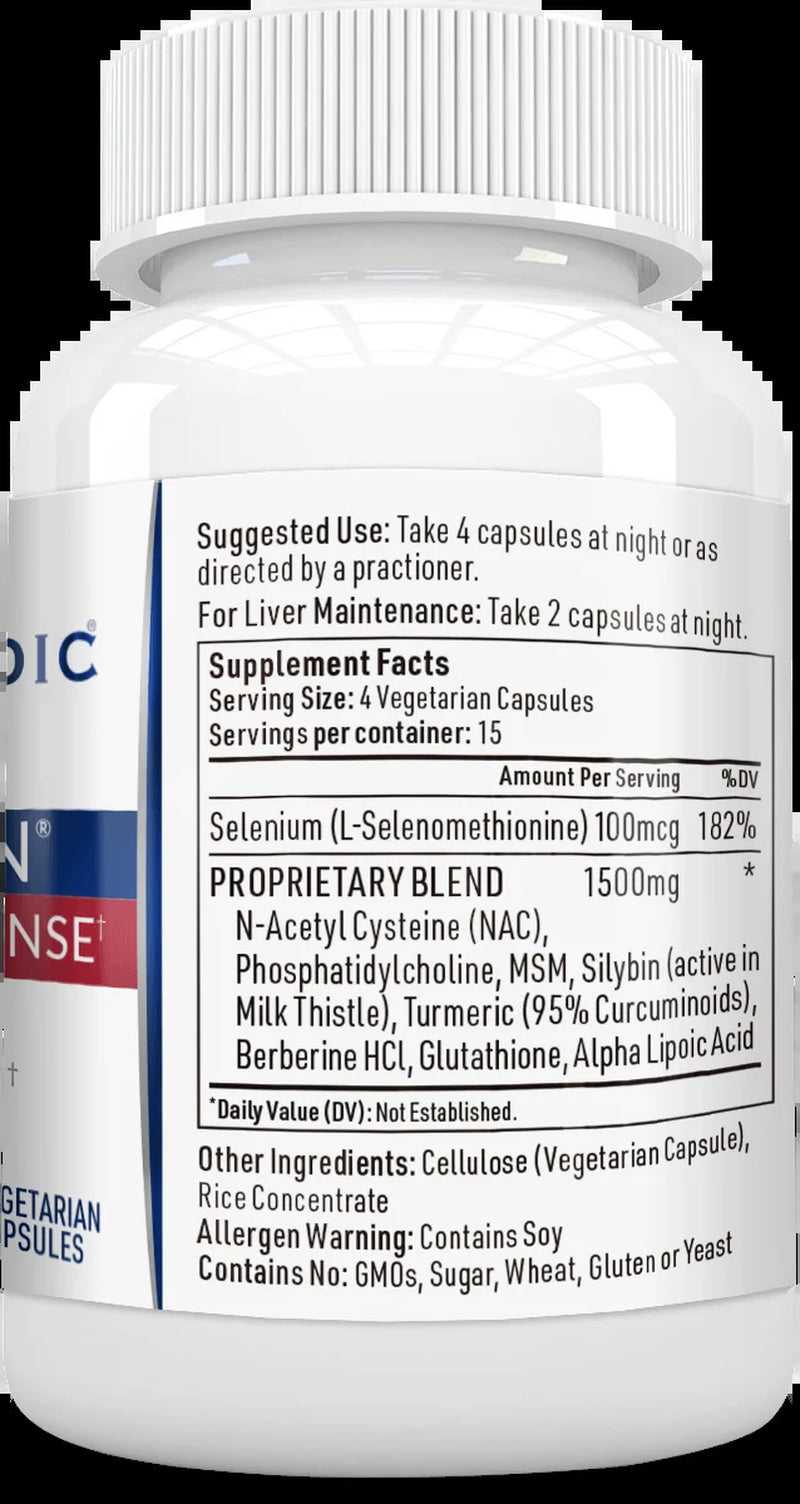 Hepatiben Liver Detox, Non-Gmo for Regeneration W/Digestive Repair. (60 Veggie Caps)