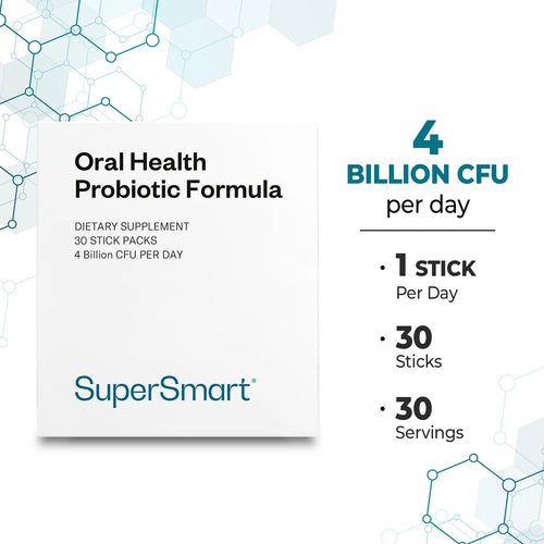 - Oral Health 4 Billion CFU - Oral & Dental Probiotics - with Lactobacillus Reuteri & Salivarius | Non-Gmo & Gluten Free - 30 Sticks