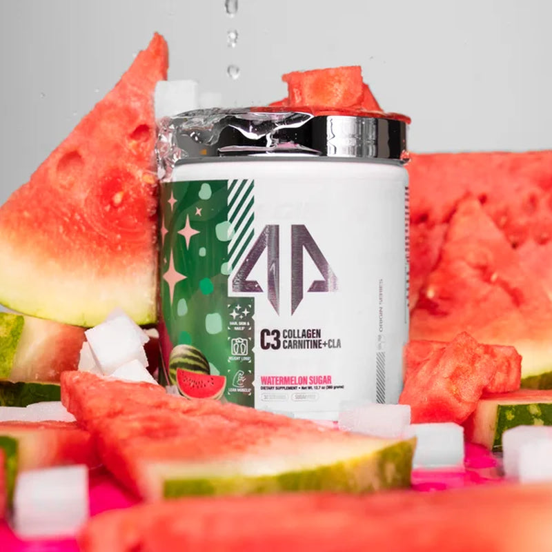 C3 Collagen Carnitine + CLA Rejuvenation Complex Powder for Hair, Skin & Nails, Watermelon Sugar (30 Servings)