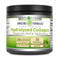 Hydrolyzed Bovine Collagen Matcha Flavor Type I & III Powder with Contains Hyaluronic Acid & Multivitamins | 1.46 Lb (660 Grams) | Matcha Flavor | Non-Gmo | Gluten Free