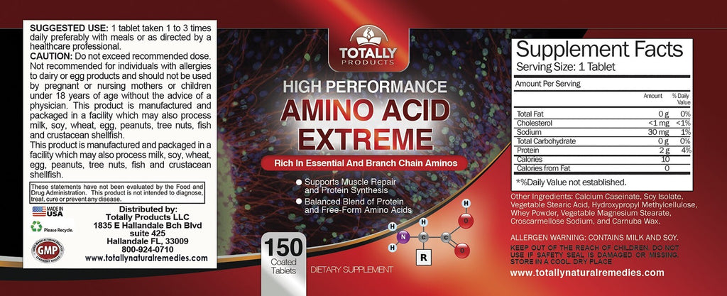 Amino Acid Muscle Growth Capsules Parasite Blast Digestive Support Supplements