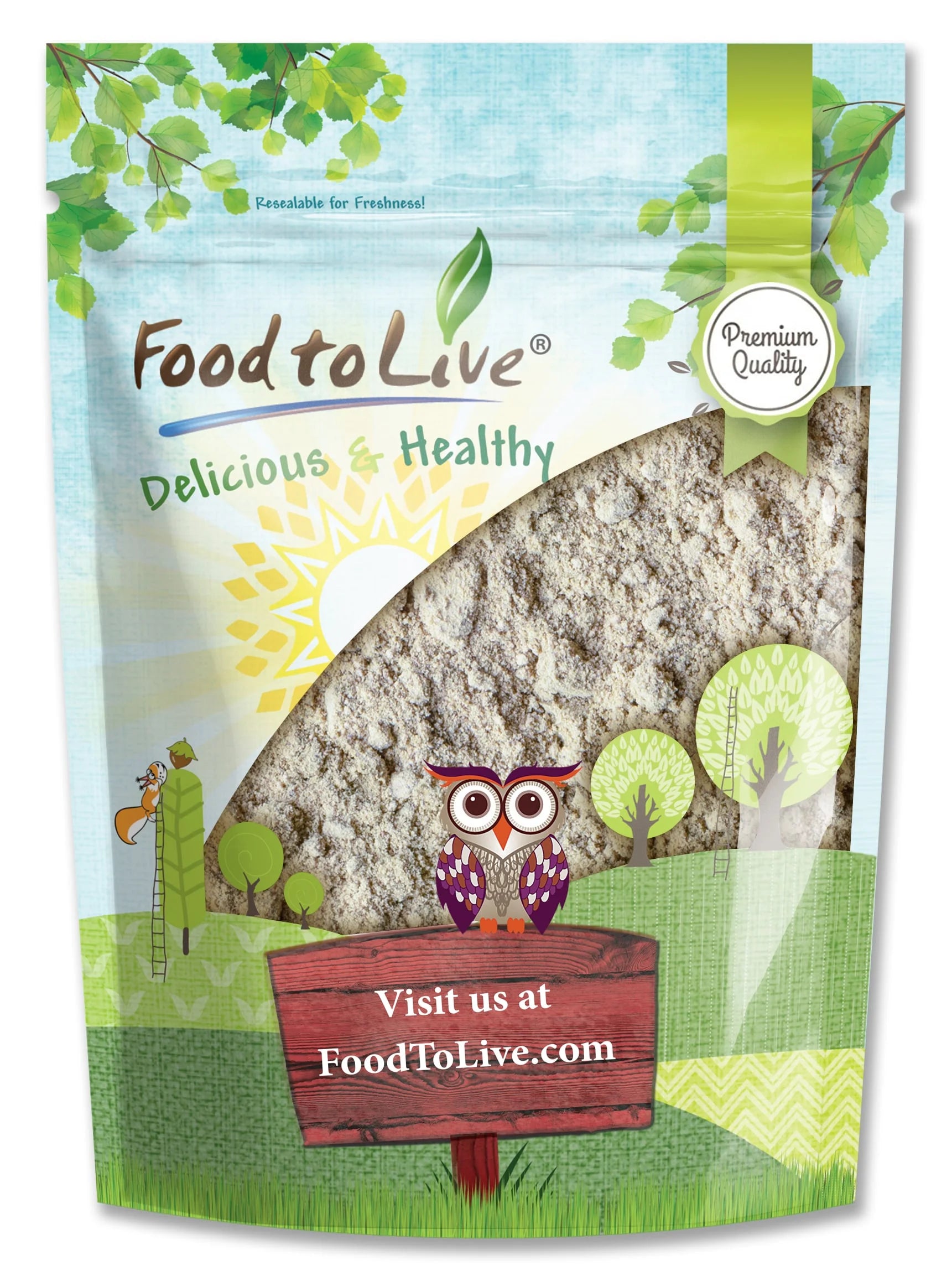 Psyllium Husk Powder, 0.75 Pounds — Kosher, Raw, Vegan — by