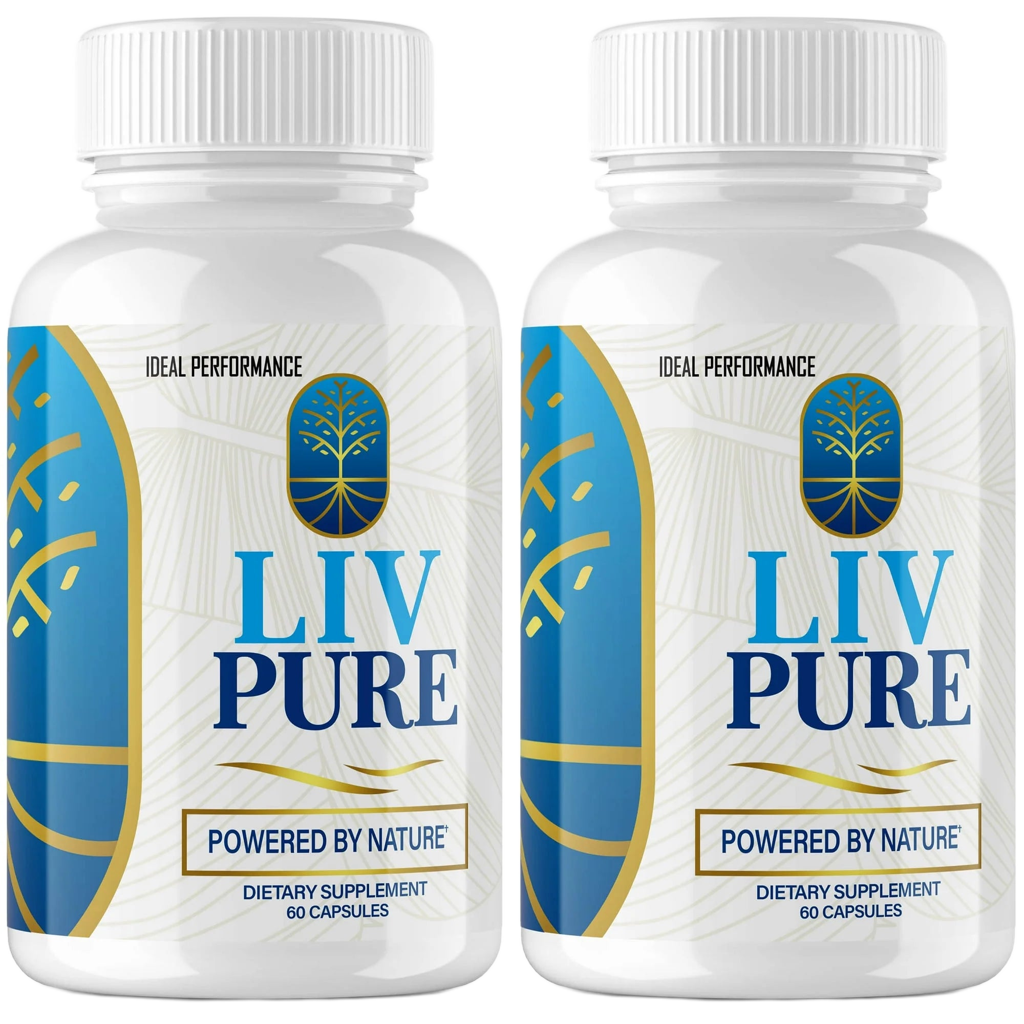 (2 Pack Liv Pure Capsules Liver Detox, Liver Cleanse Detox & Repair, Liv Pure Weight Loss Pills, Liv Pure Liver Detox Weight Management Capsules, Liv Pure Liver Detox (2 Pack)